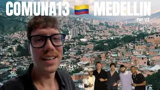 EXPLORING COLOMBIAN FAVELA WITH A LOCAL | COMUNA13 🇨🇴 1/2