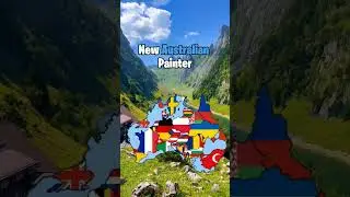 New Australian Painter in Europe #country #australia #europe
