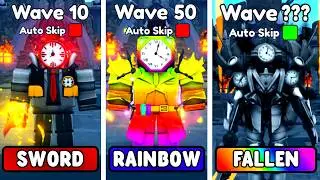 EVERY NEW UNIT VS ENDLESS MODE! (Toilet Tower Defense)