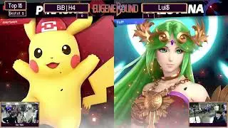 H4 (Pikachu) vs Lui$ (Palutena) - Ultimate Singles Losers Top 16 - EugeneBound