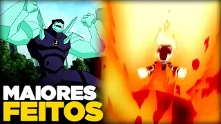 OS MAIORES FEITOS DOS ALIENS DE BEN 10! Feat. Daniel Leite