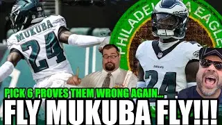 💥Eagles Rookie INTERCEPTION, PICK 6 Reaction, DELUSIONAL Cowboys Fan WRONG AGAIN!