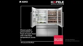Asko Big Cooling Refrigeration by Hafele