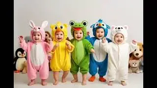 Dudi Dudi Dam Dam Song | Cute Baby Dance Rhyme | Fun Kids Nursery Video | Baby Bubbles