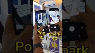 Tecno Pop 10 Vs Tecno Spark 40 Wide Camera Test Results