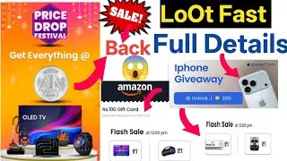 Flipshope ₹1 Shopping 😱 Loot 2025 || Real or  Fake Flipshope App Sale 2025 || today best offer 