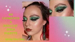 Spring Cut Crease Tutorial | Bh Cosmetics x Doja Cat Mega Palette
