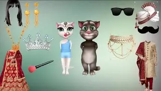 Talking Tom billu dulha dulhan makeup video || mekup wali video ||@billubhait1