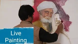 G. Jagadish, Artist | Rajasthani Fusion | Live Painting