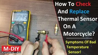 How To Check And Replace Engine Temperature Sensor In A Motorcycle? JW351400