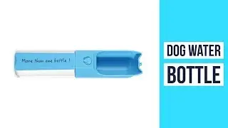 PET WATER BOTTLE REVIEW ► Treatlife Pet Drinking Bottle ◄ Portable Water Dispenser for Dog Cats Pets
