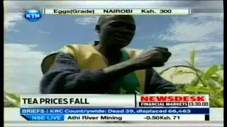 Tea Prices fall in Kenya