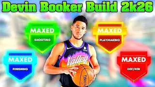 Devin Booker Build 2k26!!! Best Iso Sniper Build for NBA 2k26 Next Gen!!!