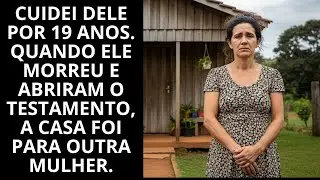 CUIDEI DELE POR 19 ANOS. QUANDO ELE MORREU E ABRIRAM O TESTAMENTO, A CASA FOI PARA OUTRA MULHER.
