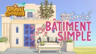 Créer un bâtiment (simple et facile à refaire) - Speed build - Animal Crossing New Horizon