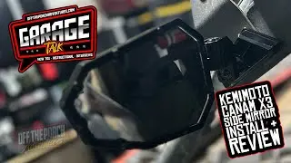 Kemimoto Aluminum X3 Side Mirror Install & Review