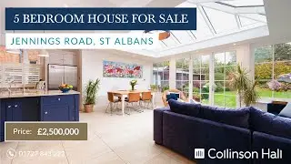 5 BEDROOM HOUSE FOR SALE IN JENNINGS ROAD, ST. ALBANS, HERTFORDSHIRE, AL1