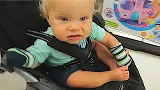OUR BABY IS CRAZY!