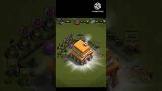 bye bye townhall 4 | #townhall4 #clashofclans #coc #townhall #townhall5 #upgrade #trand #trending