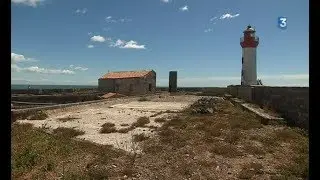 Agde (34) : fort Brescou et l'île fortifiée de Méditerranée