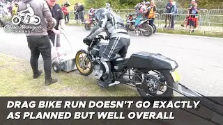 200bhp 1980 Suzuki GSX Drag Bike at the 2023 Heritage Sprint