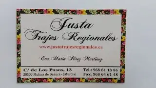 Justa Trajes Regionales BORDADOS V rejilla