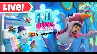 FALL GUYS CUSTOM GAMES LIVE! FALL GUYS LIVE WITH VIEWERS!