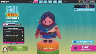 Fall Guys: PS5 Kena From Kena: Bridge Of Spirits Skin Gameplay