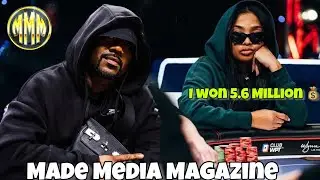 Ray J Wife Reality Star Princess Love Won 5.6 Million In Poker World Championship Game &clubs;️&diams;️&hearts;️💰