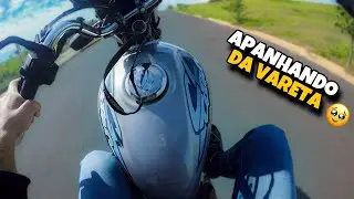 FUI TREINAR UNS GRAU DE TITAN 125  *estou apanhando*