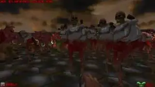 Doom - NUTS.WAD in 3D (Risen3D Source Port)