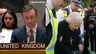 UK (che arresta pacifici manifestanti anziani) all'Iran: Rispettate i diritti dei manifestanti 🤣🤣🤣🤣🤣