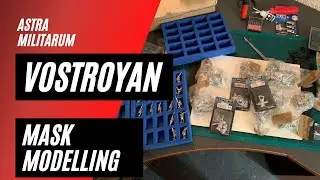 Astra Militarum Vostroyan Firstborn conversion - Mask