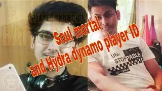 HYDRA|DYNAMO and Soul mortal player id in pubg mobile.. #pubg