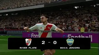 PES 2020(PS2) RIVER PLATE VS BOCA JUNIORS COPA LIBERTADORES 2019 GAMEPLAY
