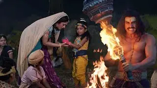 कंस की आग जलती गदा को जब रोकने का करने लगा प्रयास तो जले कान्हा के हाथ