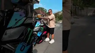 Взял себе новый байк, потому что мы приняли решение остаться жить на Бали.
