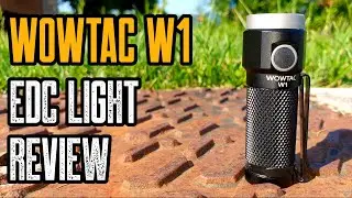 WowTac W1 Review - Best Budget EDC Flashlight!