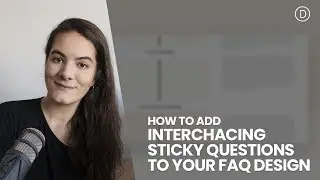 How to Add Interchanging Sticky Questions to Your FAQ Design with Divi
