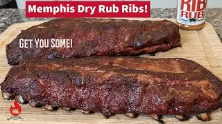 Dry Rub Ribs Smoker | Memphis Style Dry Ribs