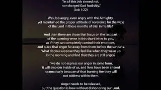 The Action of Anger