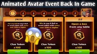 Sherlock Holmes Animated Avatar Back In Game | Get New Animated Avatar #8ballpool #8poolweaver