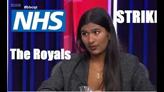 Question Time 12.01.2023 Ash Sarkar Crushes Tory Alex On The NHS Crisis Strikes And Prince Harry
