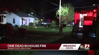 One person dead after house fire in High Point