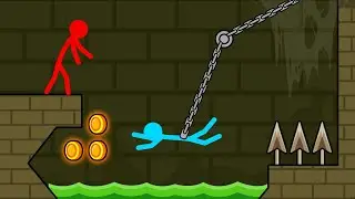 Red and Blue Stickman 2   Trailer #7