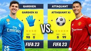 GARDIENS vs ATTAQUANTS sur FIFA 23