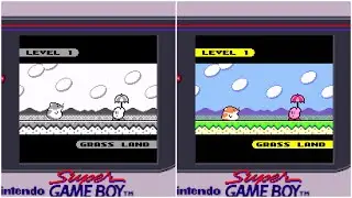 Kirby's Dream Land 2 DX (Colorization Mod) Gameplay