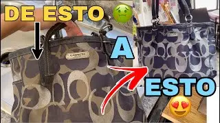 &iquest;C&oacute;mo Limpiar Una Bolsa Coach? Dejar Como Nueva Bolsas o Mochilas