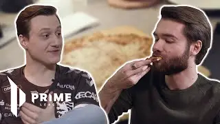 Eine Pizza mit RULFCHEN und BART | Prime League