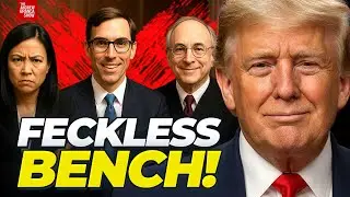 Власть Трампа обсуждается в суде! &mdash; Неизбранные судьи-негодяи считают, что они выше его по рангу!...